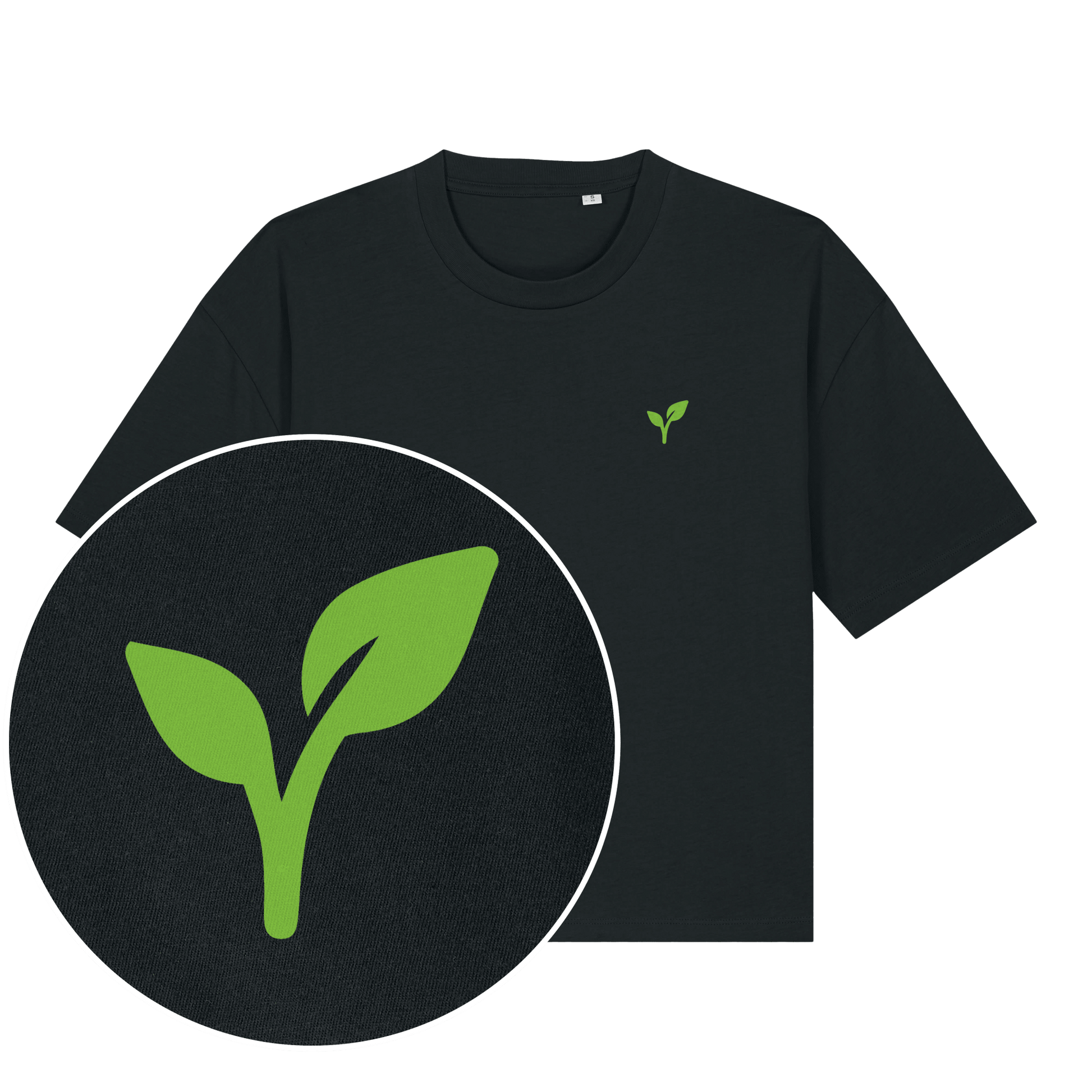 Vegan Logo Women's Boxy T-Shirt - Vegan America