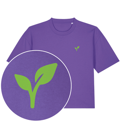 Vegan Logo Women's Boxy T-Shirt - Vegan America