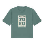 I Want Tofu Women's Boxy T-Shirt - Vegan America