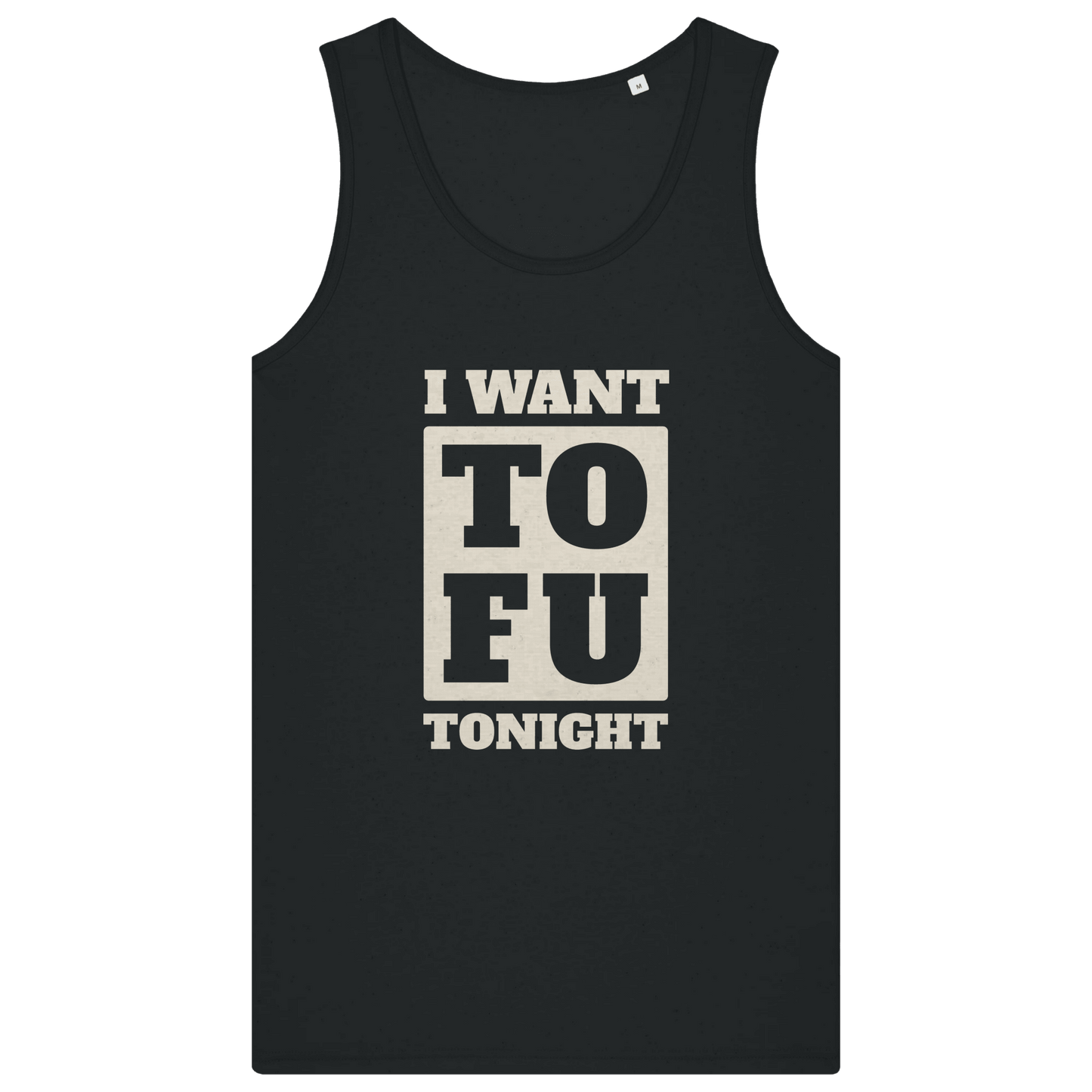 I Want Tofu Men's Tank Top - Vegan America