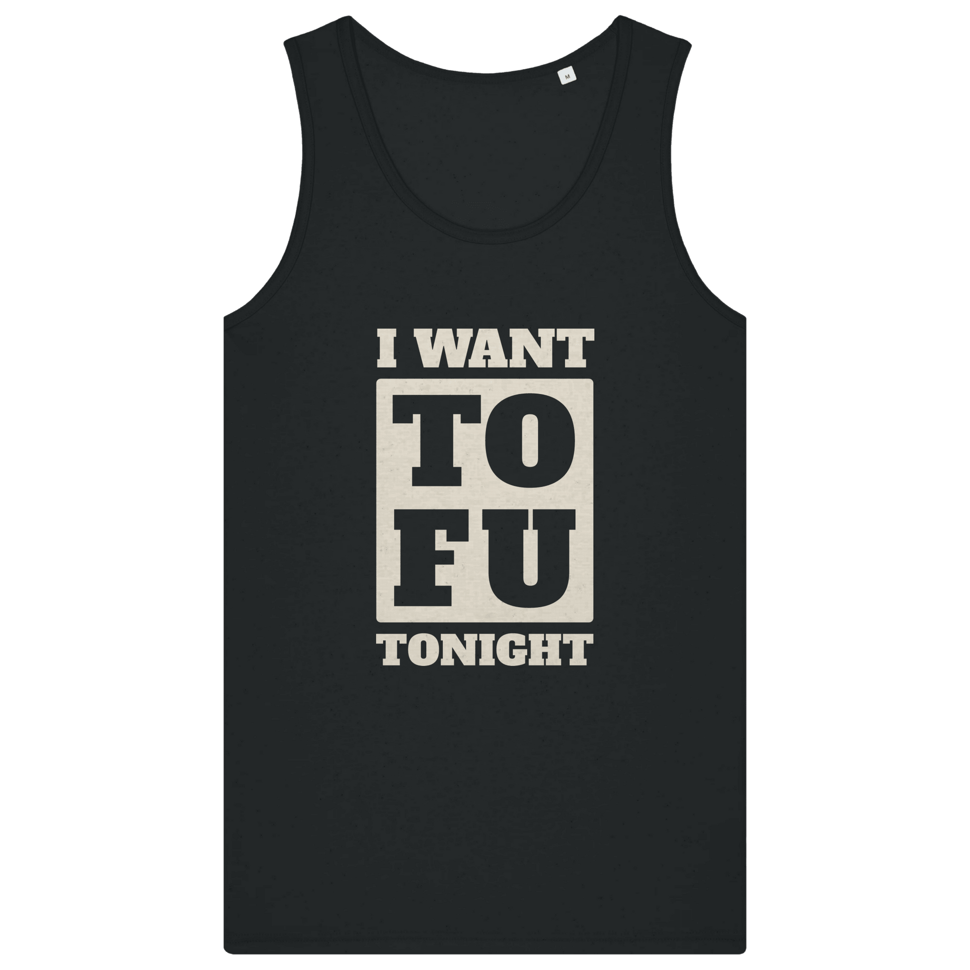 I Want Tofu Men's Tank Top - Vegan America