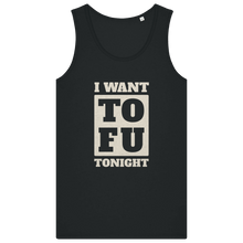 I Want Tofu Men's Tank Top - Vegan America
