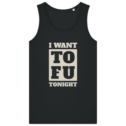 I Want Tofu Men's Tank Top - Vegan America