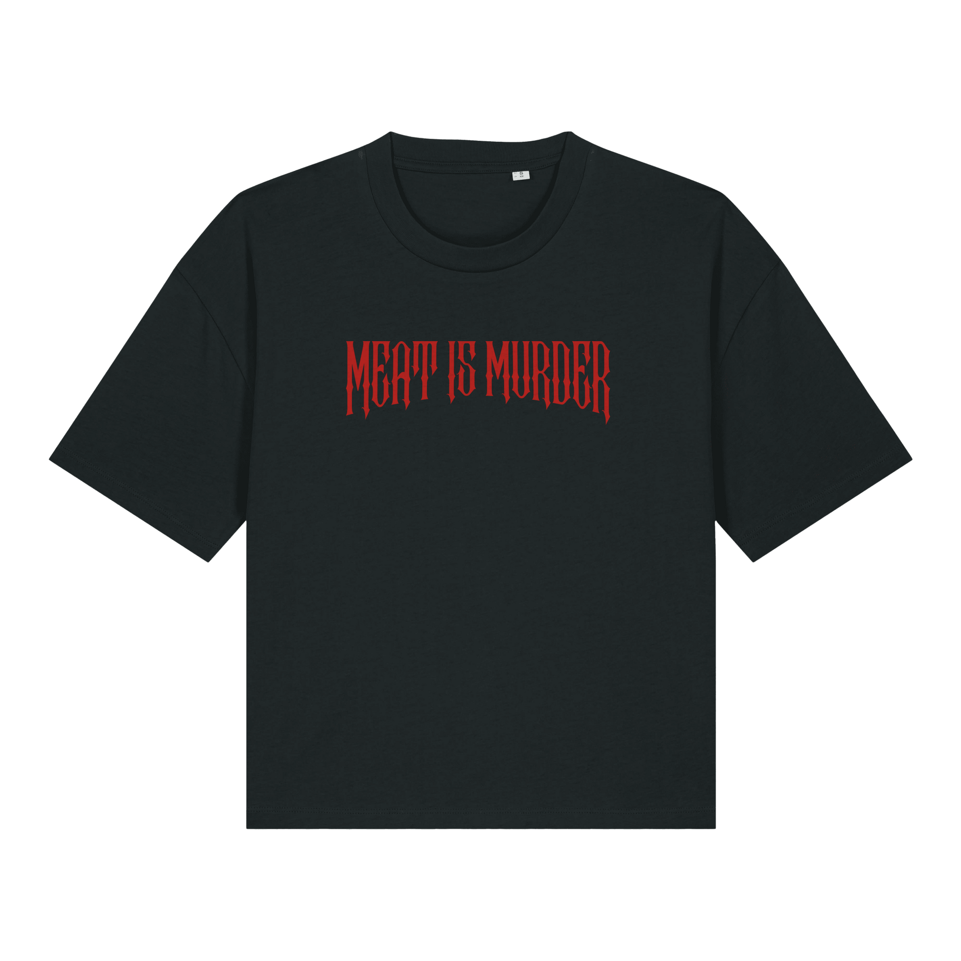 Meat Is Murder Women's Boxy T-Shirt - Vegan America
