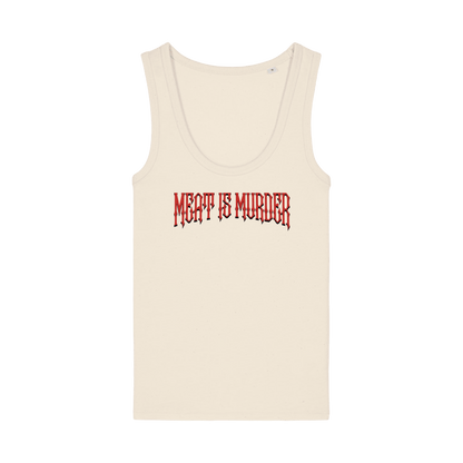 Meat Is Murder Women's Tank Top - Vegan America