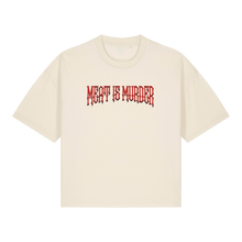Meat Is Murder Women's Boxy T-Shirt - Vegan America