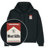 Meat Kills Women's Hoodie - Vegan America