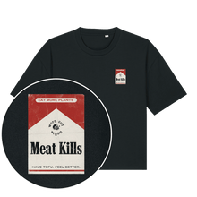 Meat Kills Women's Boxy T-Shirt - Vegan America
