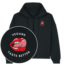 Vegans Taste Better Women's Hoodie - Vegan America
