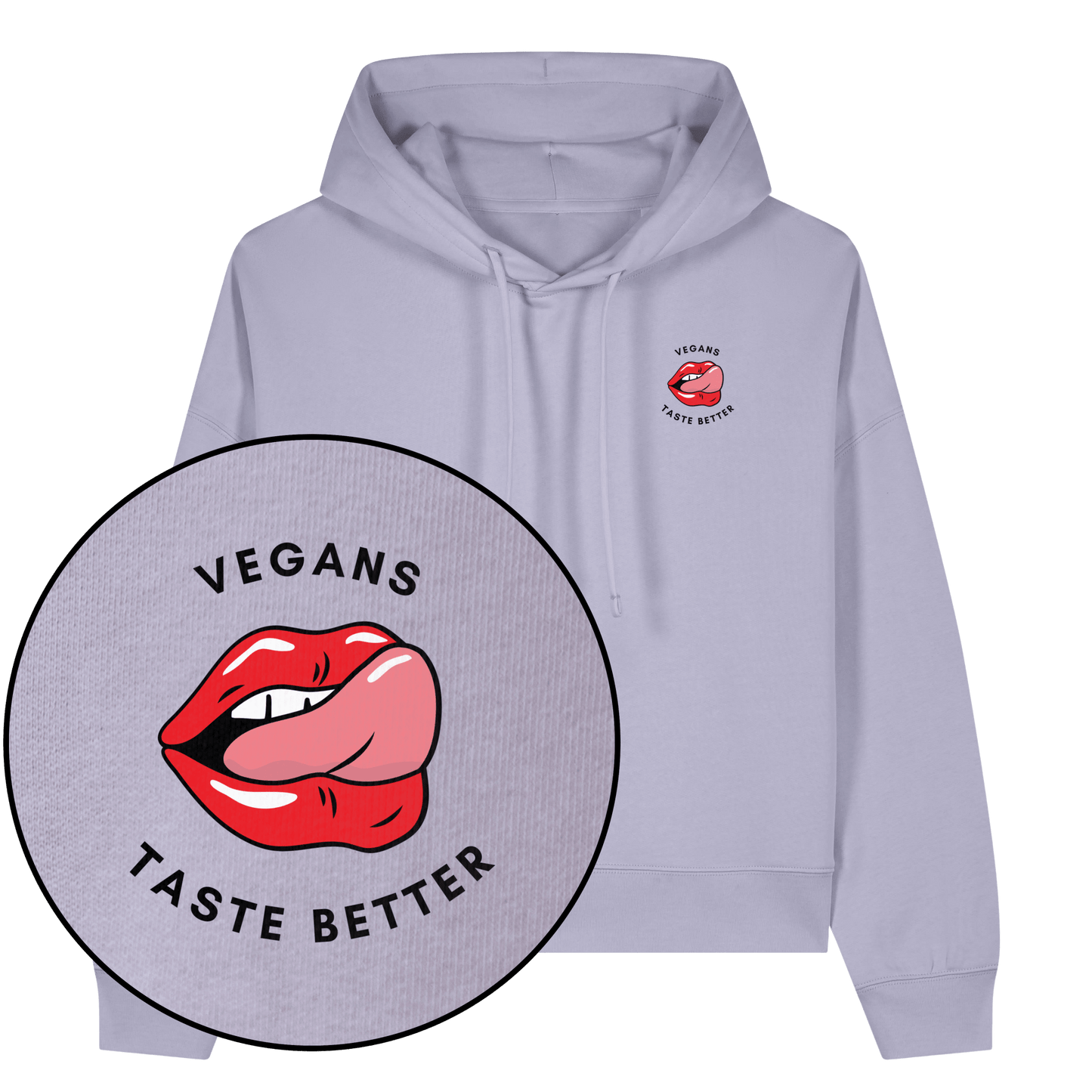 Vegans Taste Better Women's Hoodie - Vegan America