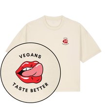 Vegans Taste Better Women's Boxy T-Shirt - Vegan America