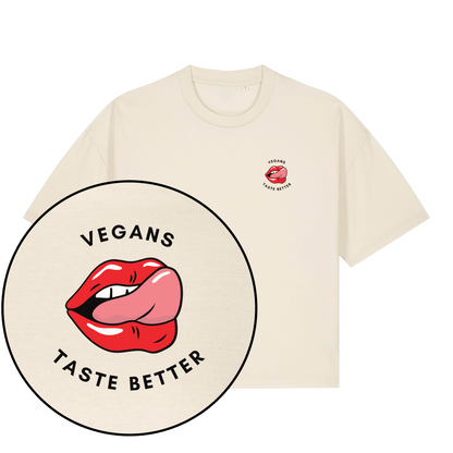 Vegans Taste Better Women's Boxy T-Shirt - Vegan America