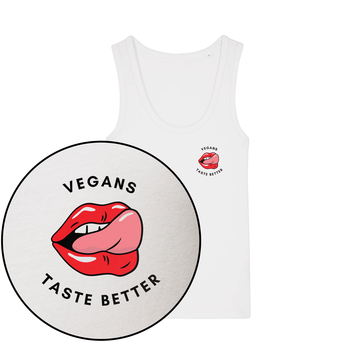 Vegans Taste Better Women's Tank Top - Vegan America