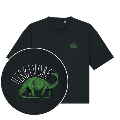 Herbivore Brontosaurus Women's Boxy T-Shirt - Vegan America