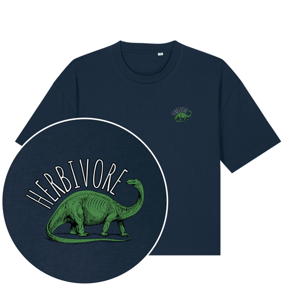 Herbivore Brontosaurus Women's Boxy T-Shirt - Vegan America