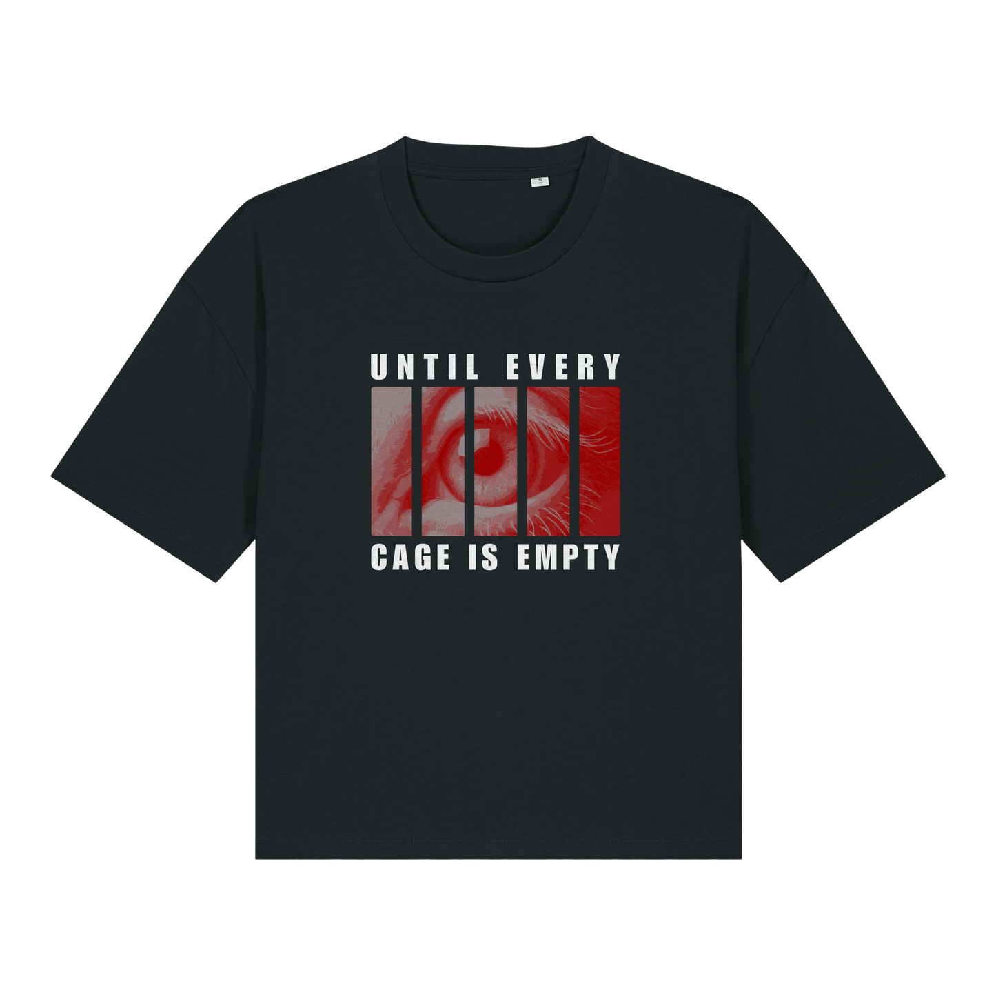 Until Every Cage Is Empty Women's Boxy T-Shirt