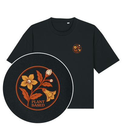Plant-Based Flowers Streetwear Women's Boxy T-Shirt