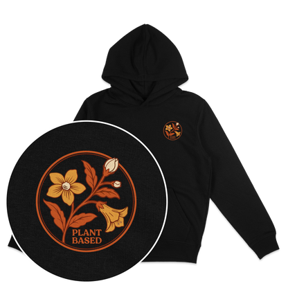 Plant-Based Flowers Streetwear Hoodie