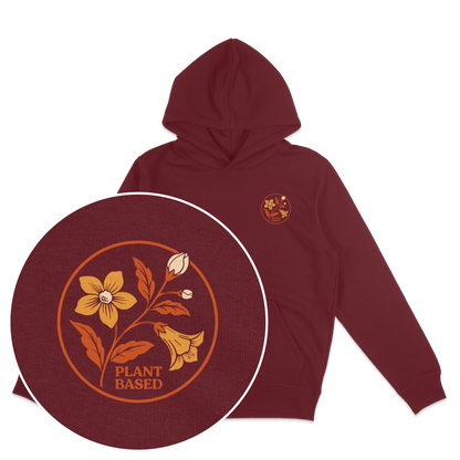 Plant-Based Flowers Streetwear Hoodie