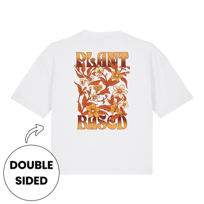 Plant-Based Flowers Streetwear Women's Boxy T-Shirt