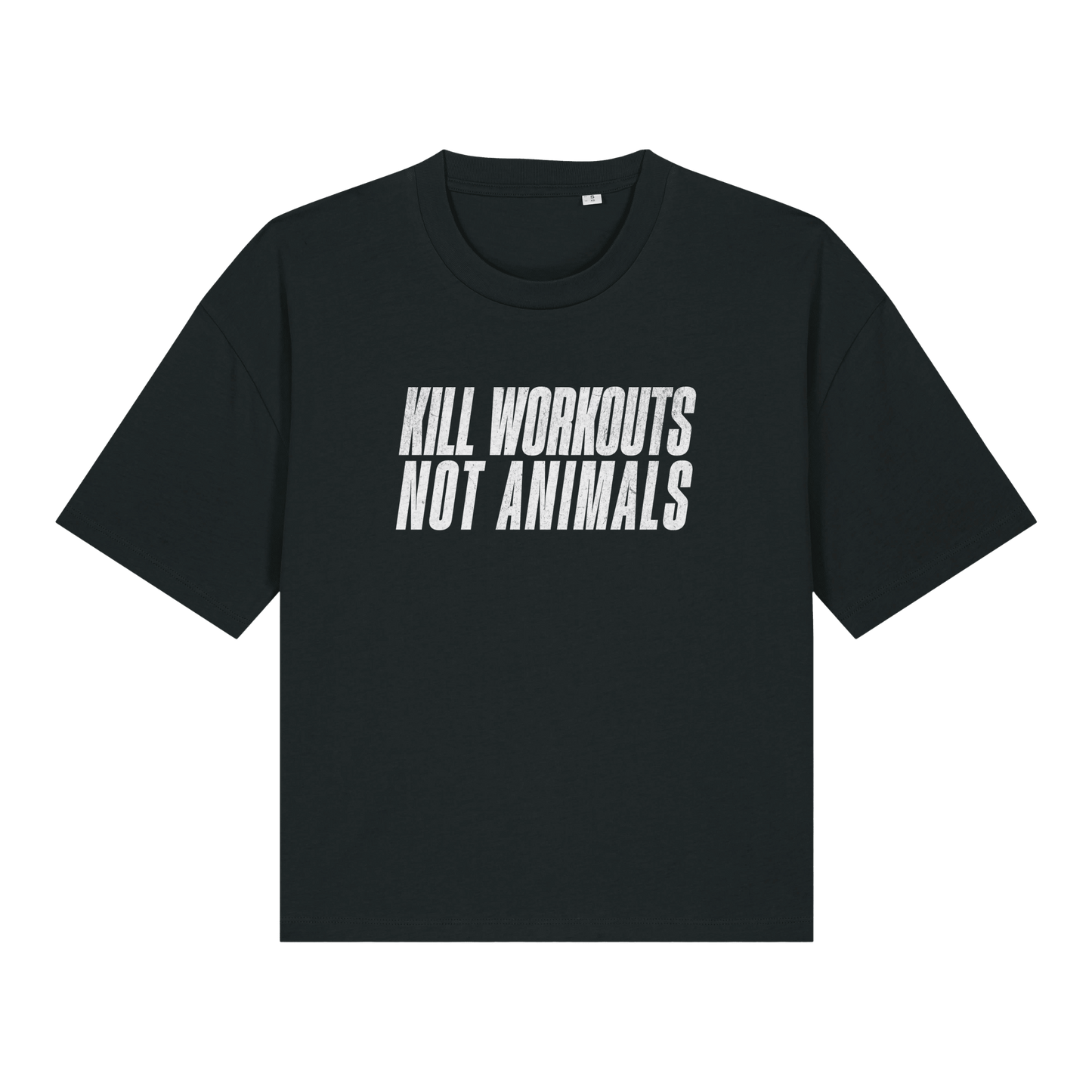 Kill Workouts Not Animals Women's Boxy T-Shirt - Vegan America