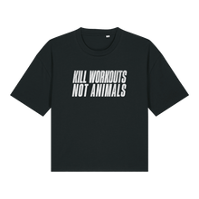Kill Workouts Not Animals Women's Boxy T-Shirt - Vegan America