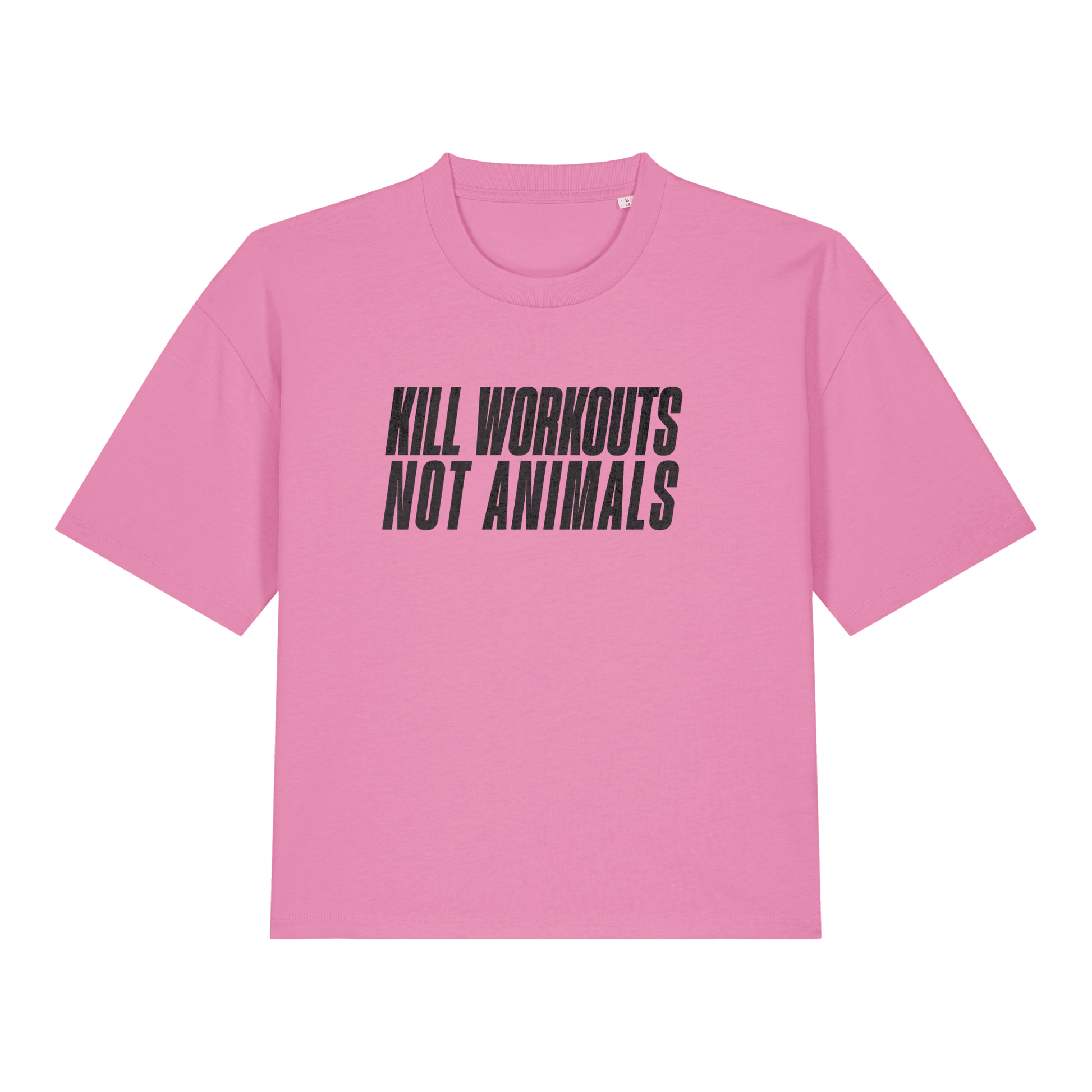Kill Workouts Not Animals Women's Boxy T-Shirt - Vegan America