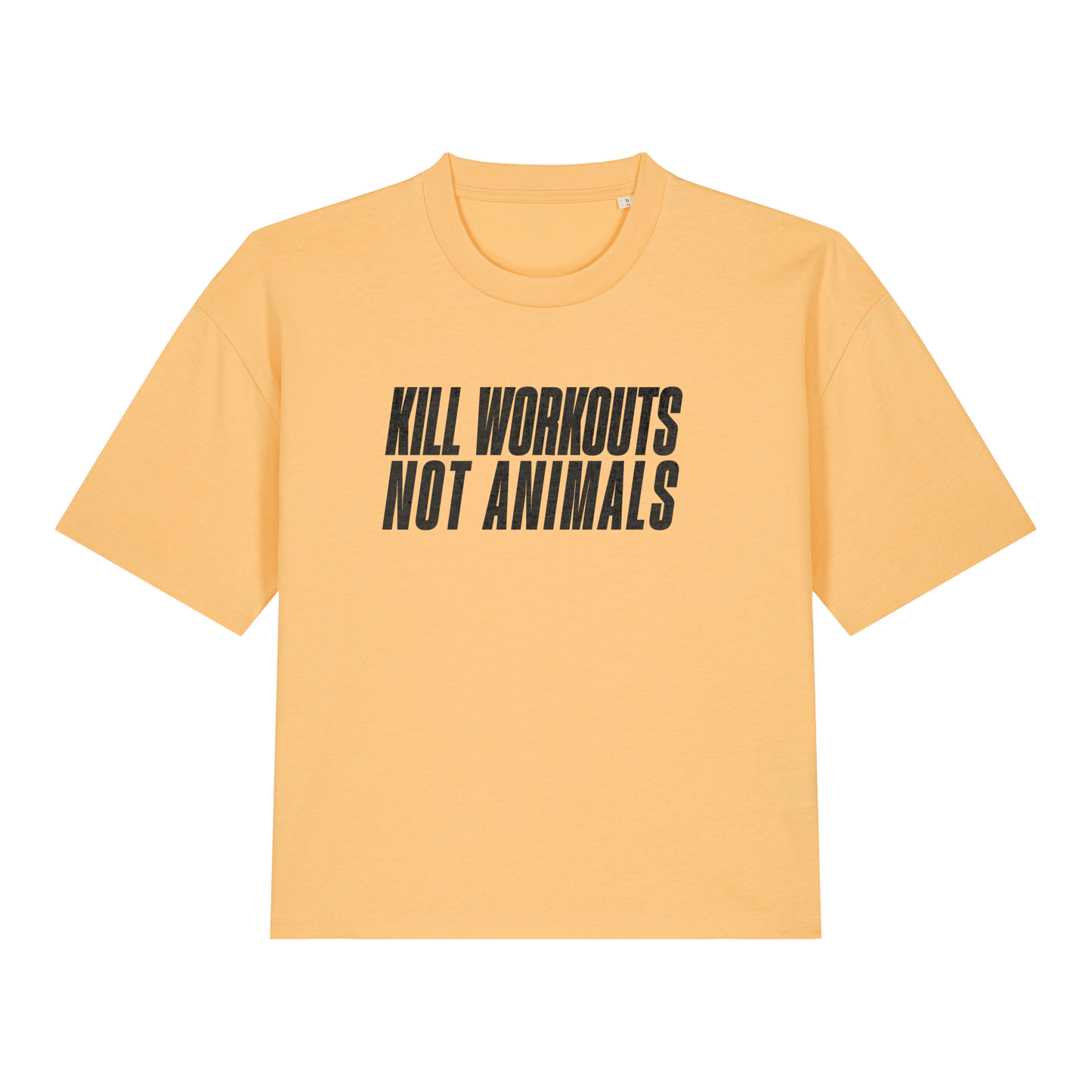 Kill Workouts Not Animals Women's Boxy T-Shirt - Vegan America