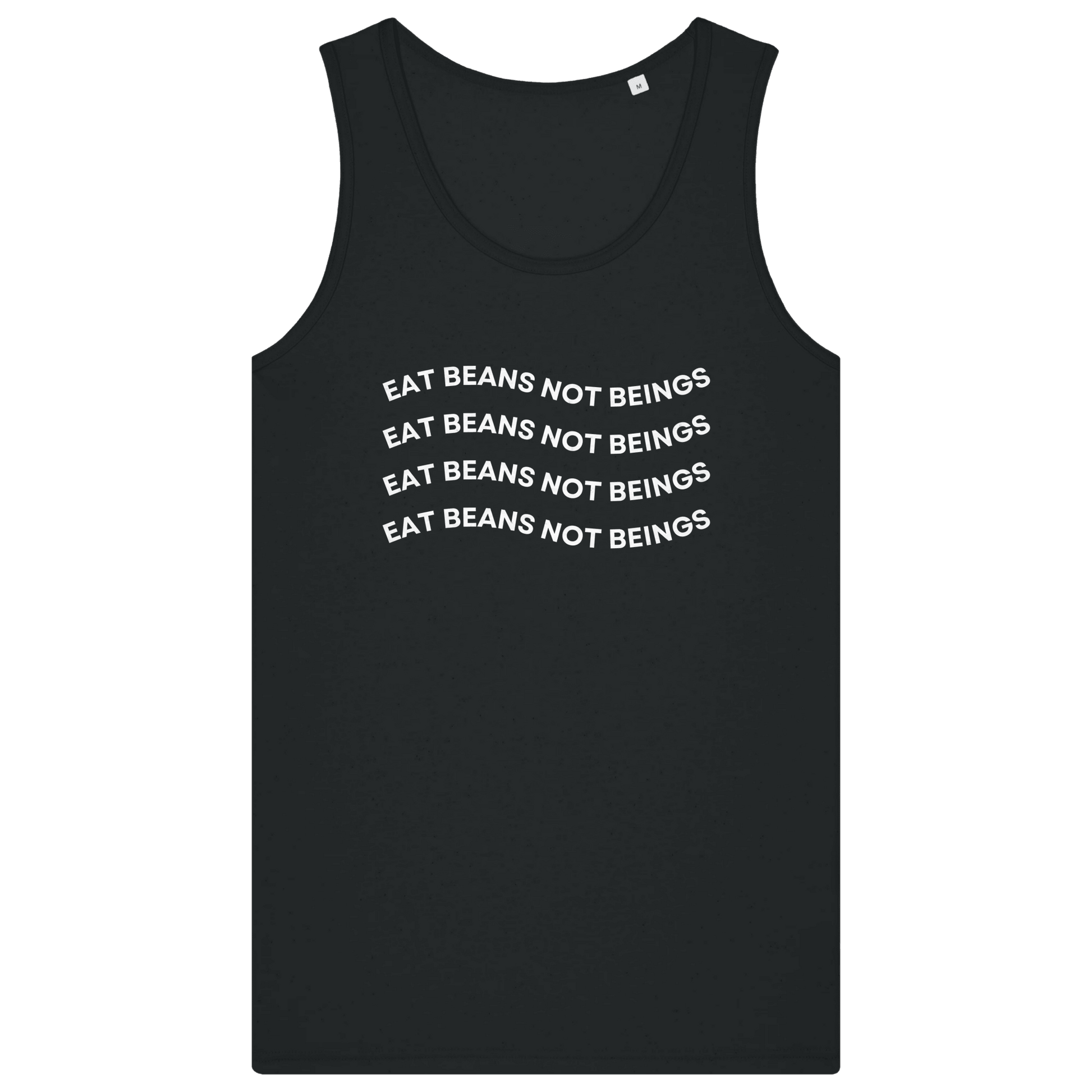 Eat Beans Not Beings Men's Tank Top - Vegan America