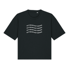 Eat Beans Not Beings Women's Boxy T-Shirt - Vegan America