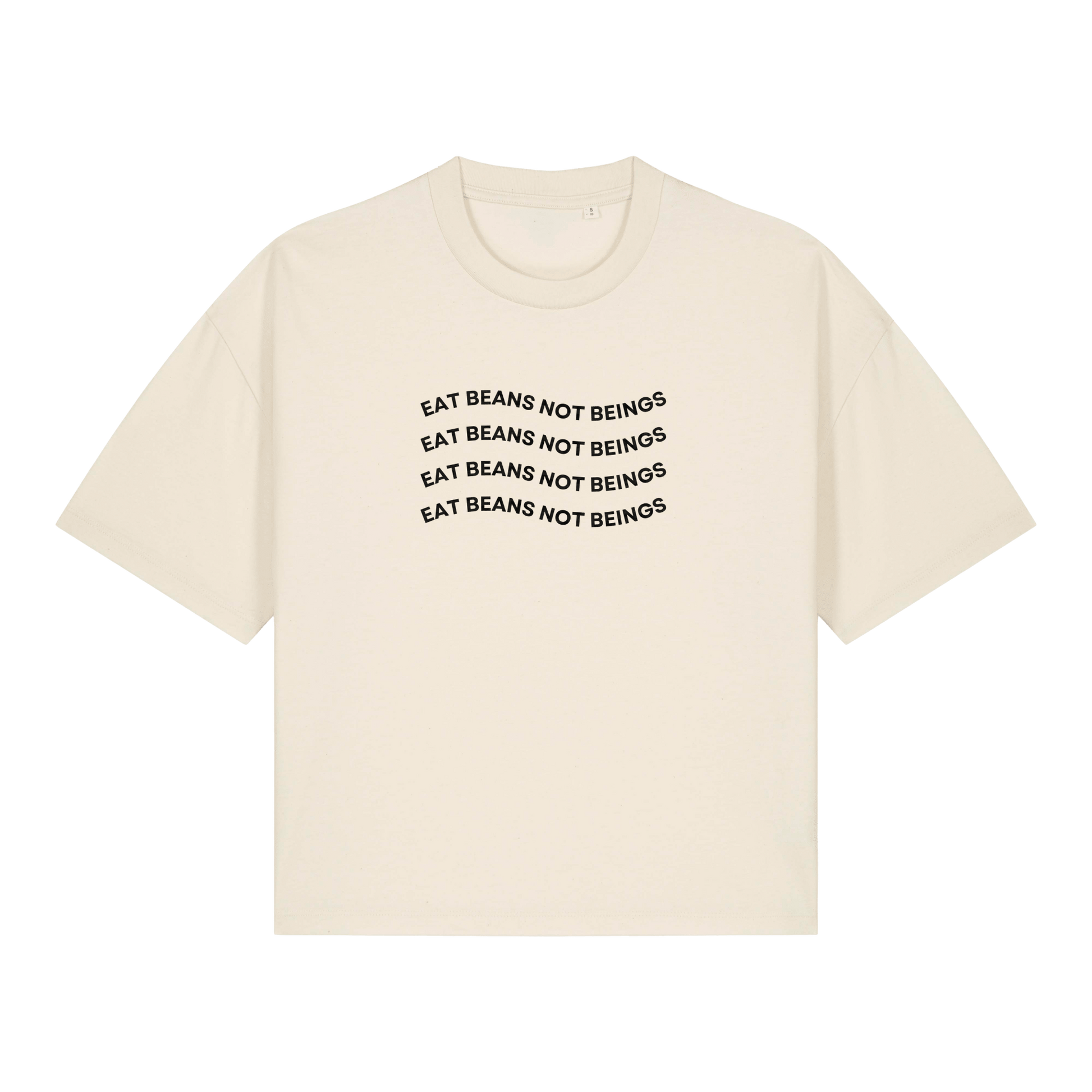 Eat Beans Not Beings Women's Boxy T-Shirt - Vegan America