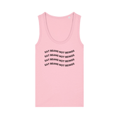 Eat Beans Not Beings Women's Tank Top - Vegan America