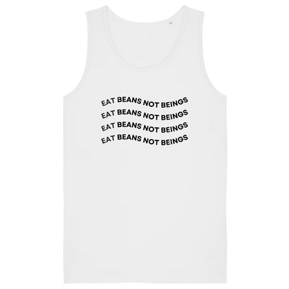 Eat Beans Not Beings Men's Tank Top - Vegan America