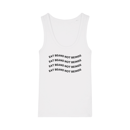 Eat Beans Not Beings Women's Tank Top - Vegan America