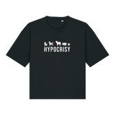 Hypocrisy Women's Boxy T-Shirt - Vegan America