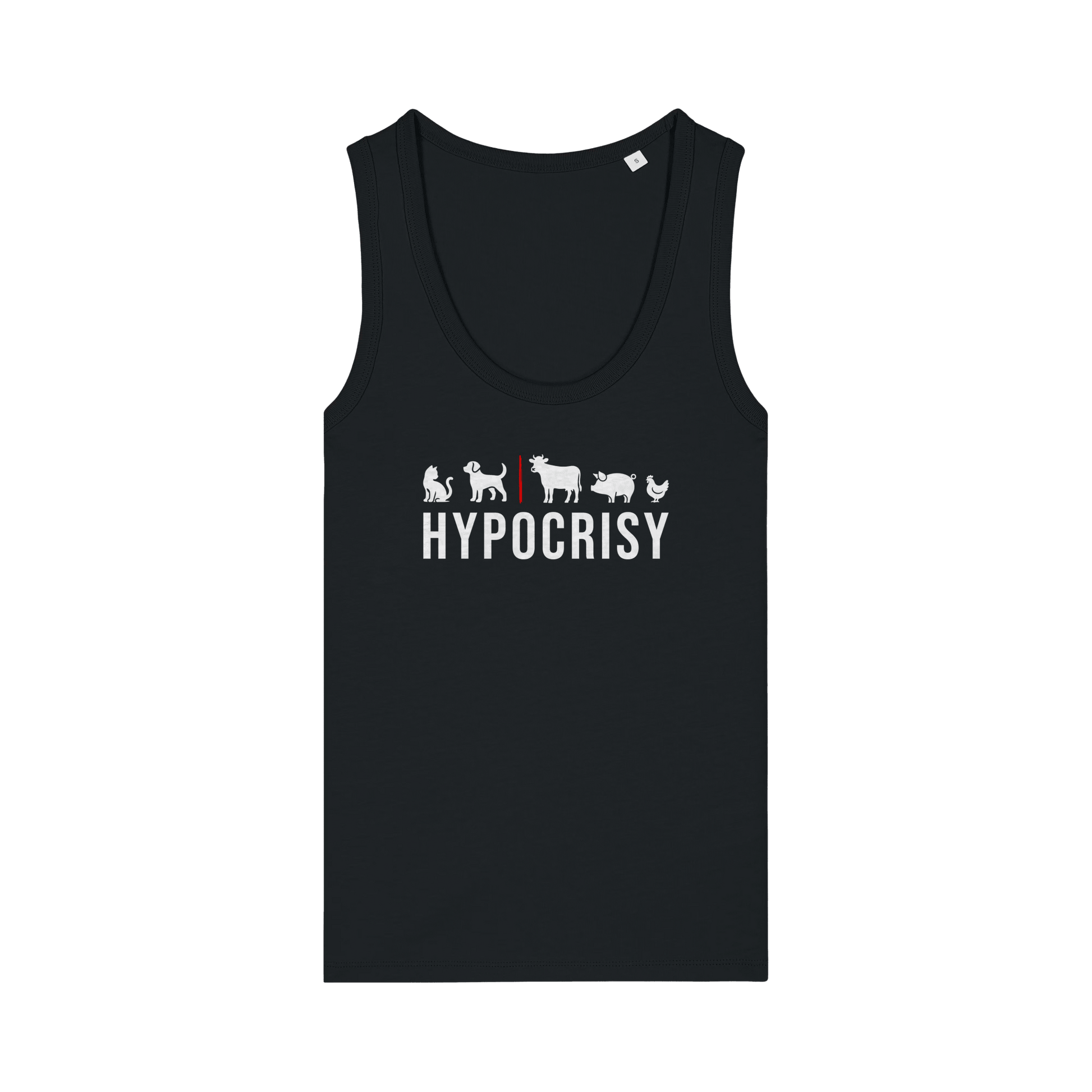 Hypocrisy Women's Tank Top - Vegan America