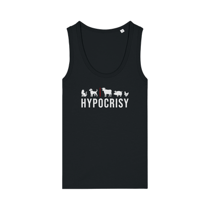 Hypocrisy Women's Tank Top - Vegan America