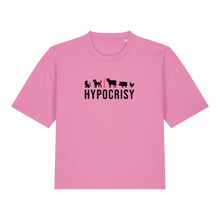 Hypocrisy Women's Boxy T-Shirt - Vegan America
