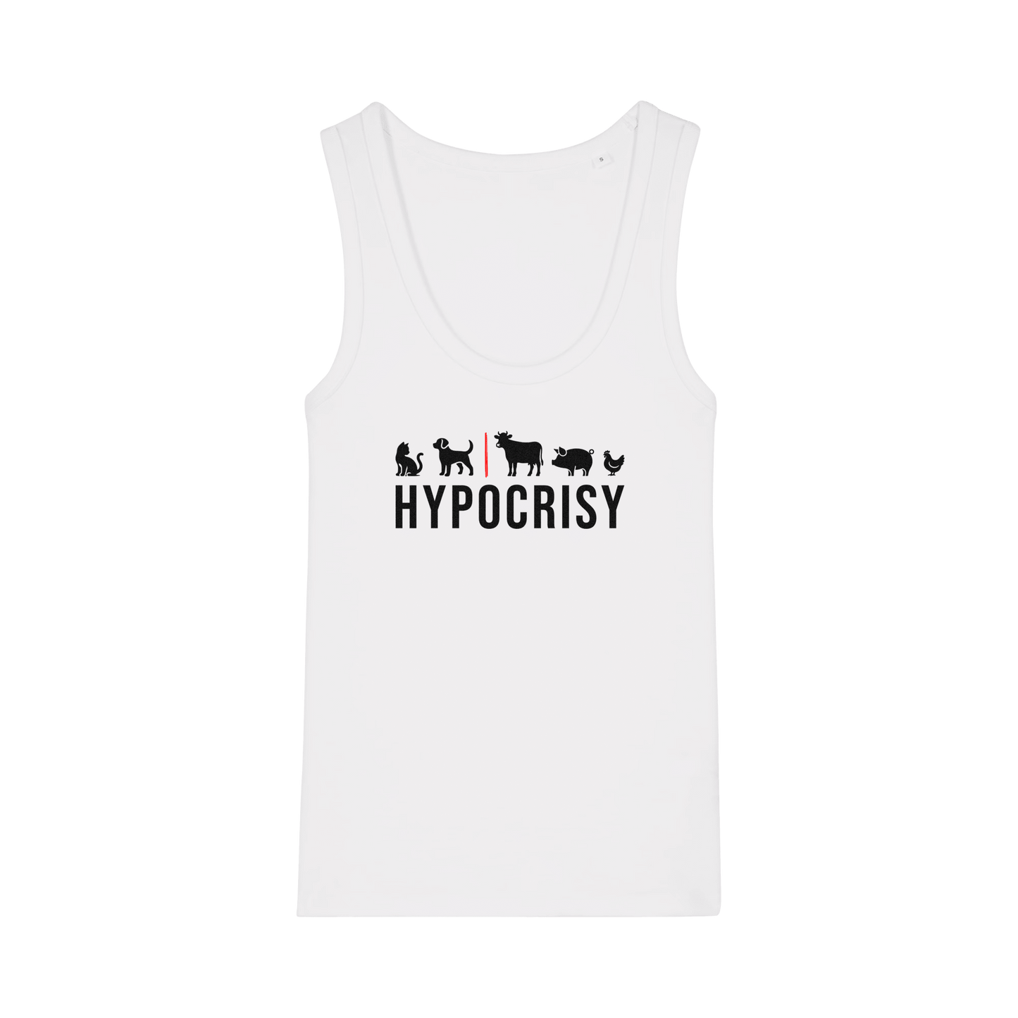 Hypocrisy Women's Tank Top - Vegan America
