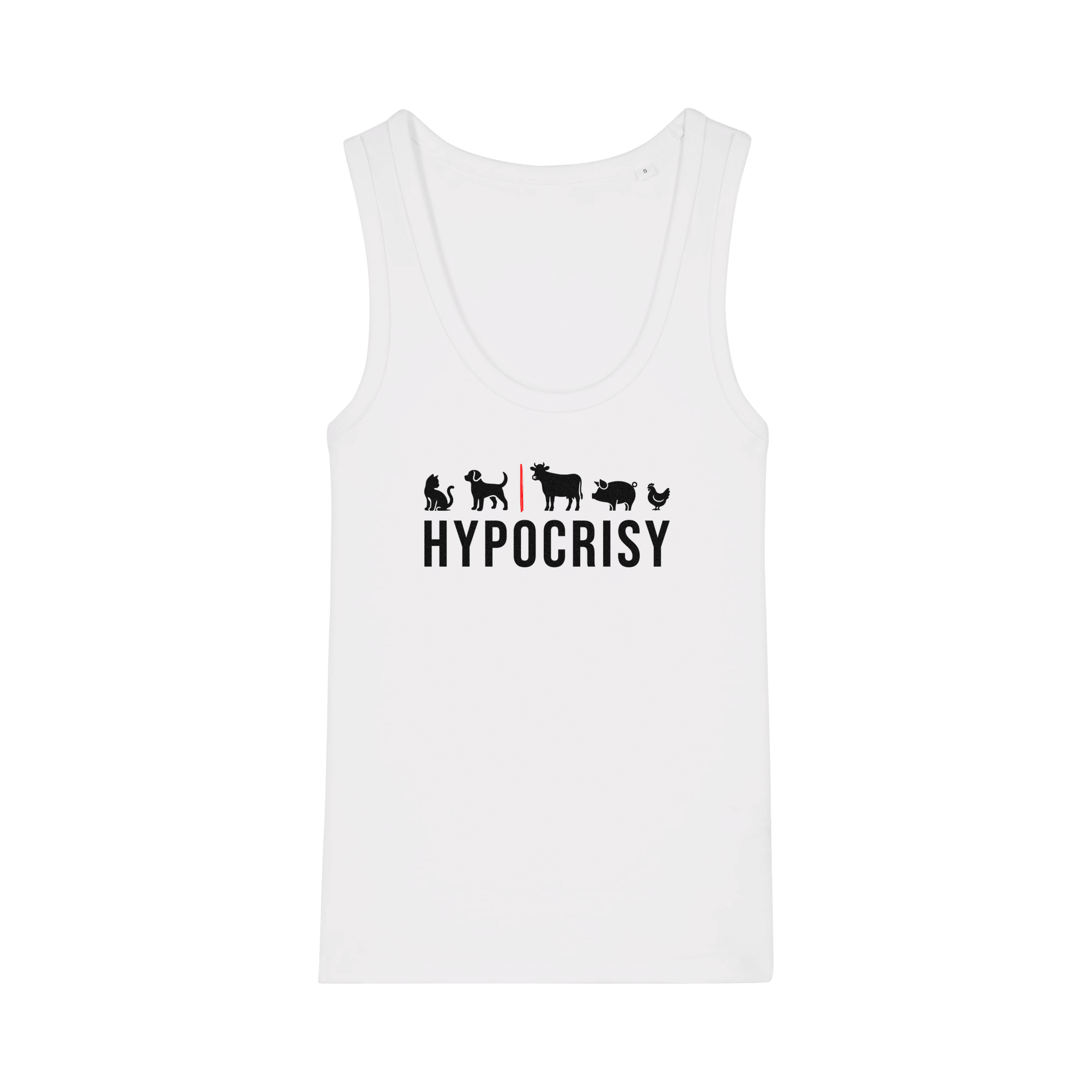 Hypocrisy Women's Tank Top - Vegan America