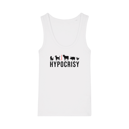 Hypocrisy Women's Tank Top - Vegan America