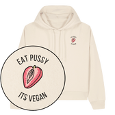 Eat Pussy It's Vegan Women's Hoodie - Vegan America