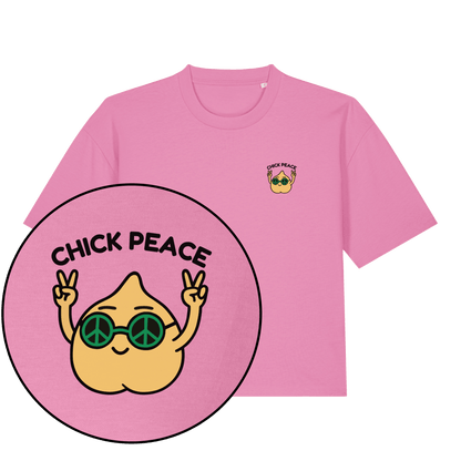 Chick Peace Women's Boxy T-Shirt - Vegan America