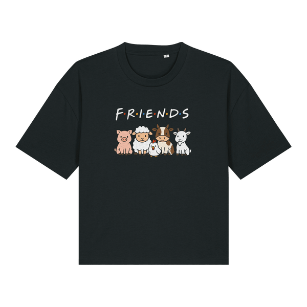 Friends Women's Boxy T-Shirt - Vegan America