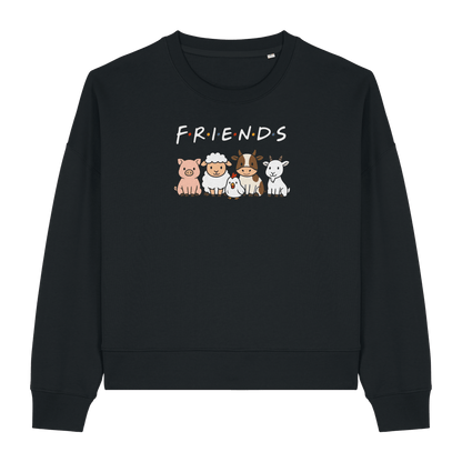 Friends Women's Sweatshirt - Vegan America