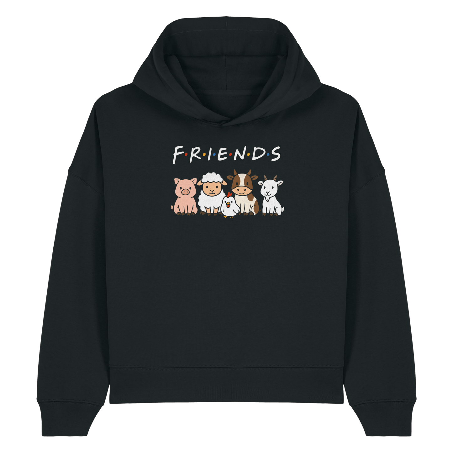 Friends Women's Hoodie - Vegan America