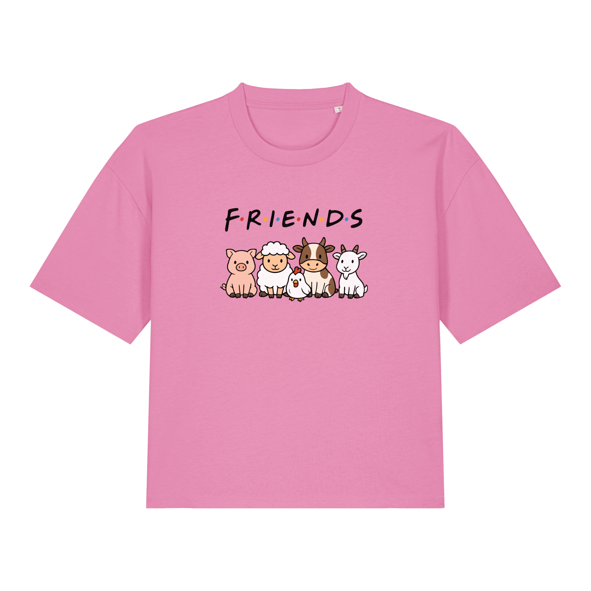 Friends Women's Boxy T-Shirt - Vegan America