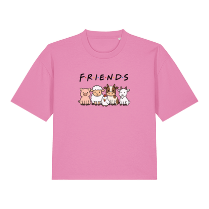 Friends Women's Boxy T-Shirt - Vegan America