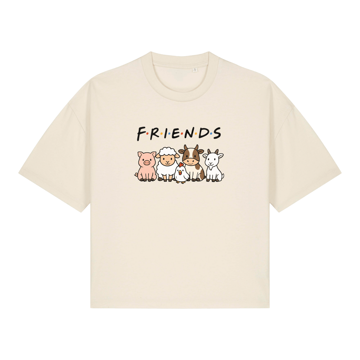 Friends Women's Boxy T-Shirt - Vegan America