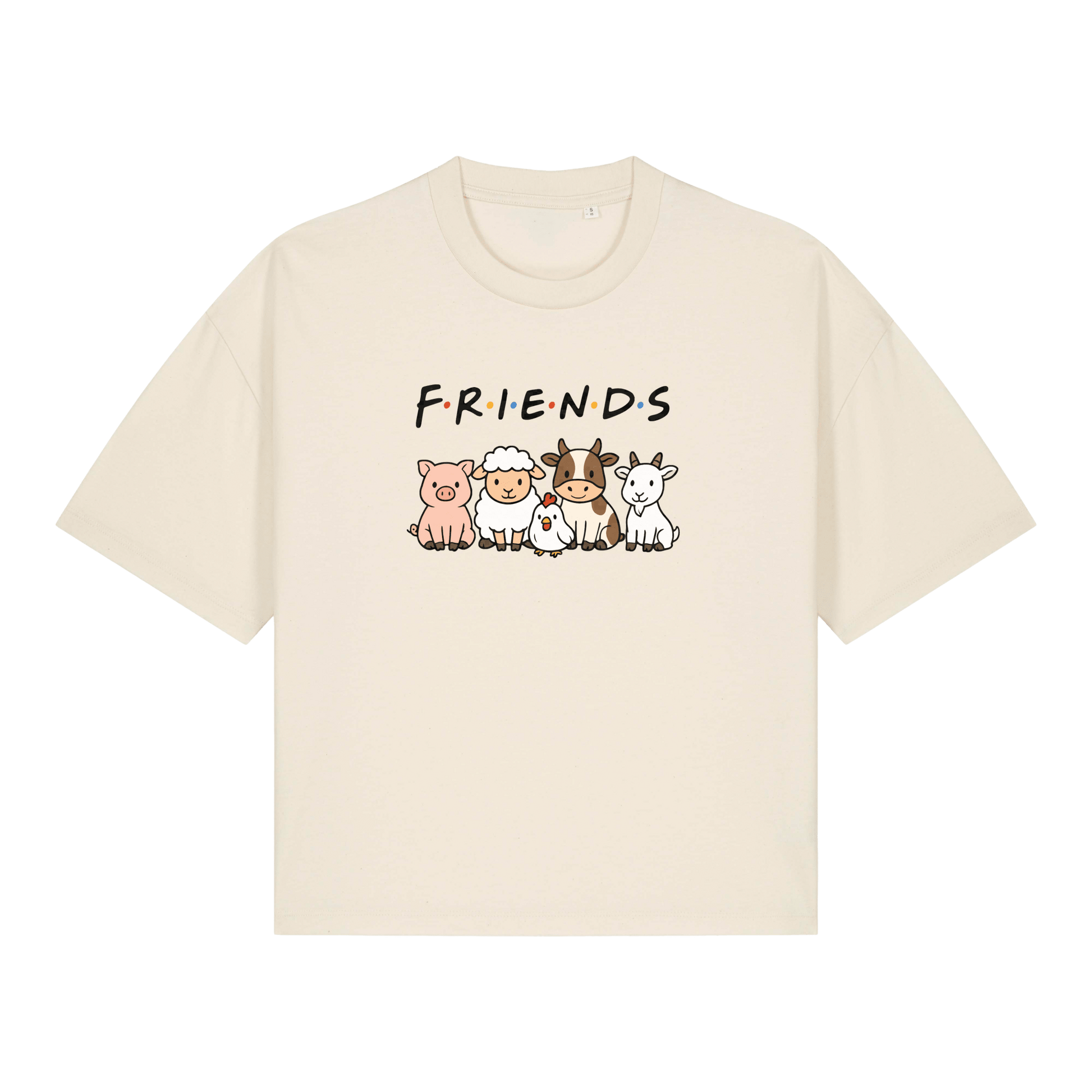 Friends Women's Boxy T-Shirt - Vegan America